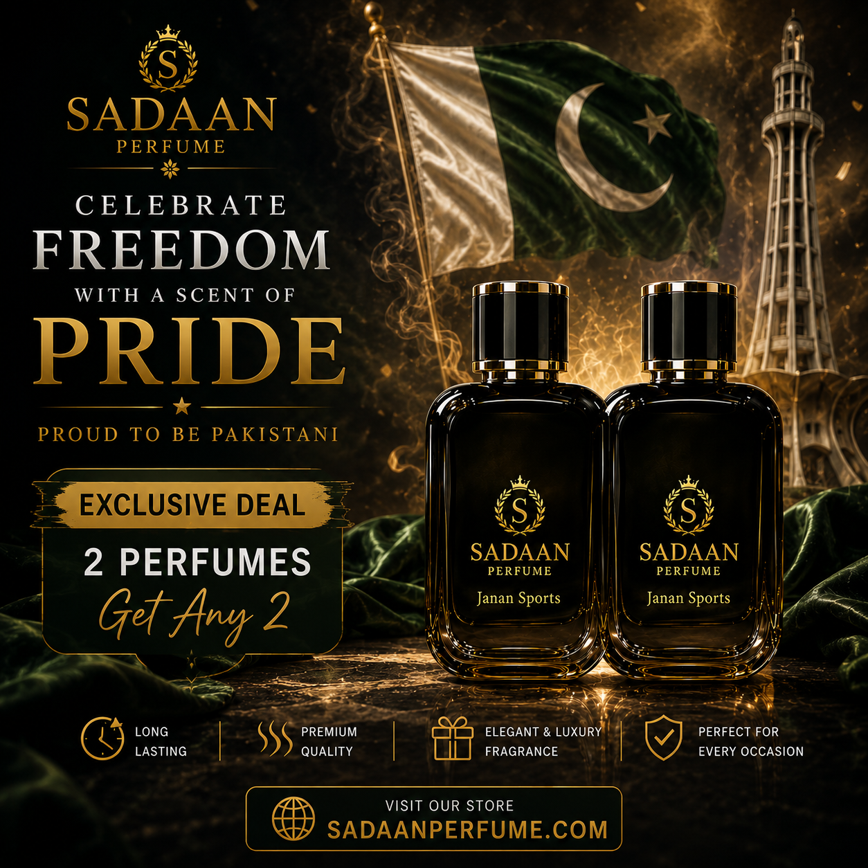 Inspired by Janan Sports | Long Lasting Men's Perfume – Sadaan Perfume