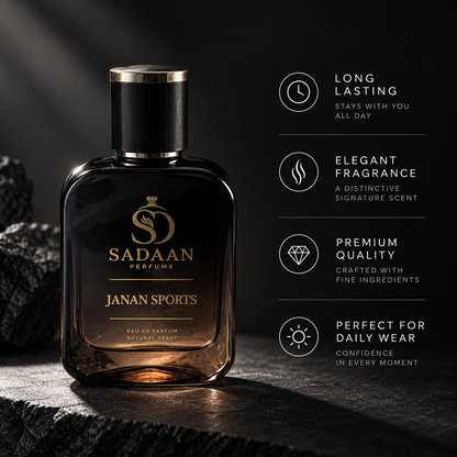 Janan Sports Parfum 50ml – Fresh & 8-Hour Long Lasting Fragrance for Men